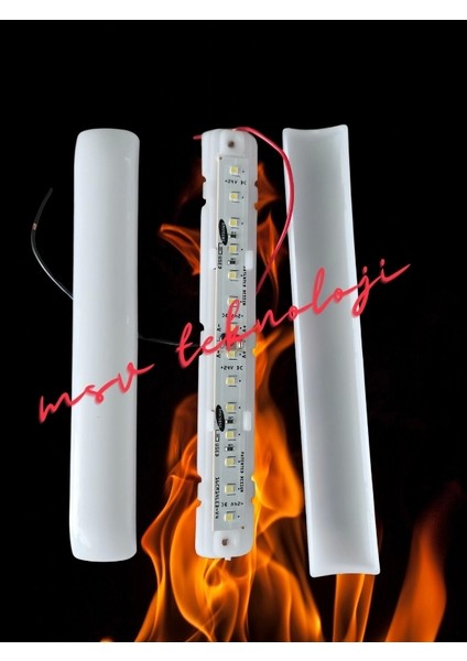 10 Adet 12 Volt Pergola Tente LED Aydınlatma Samsung 2835 Günışığı 3000K Ledli 4W