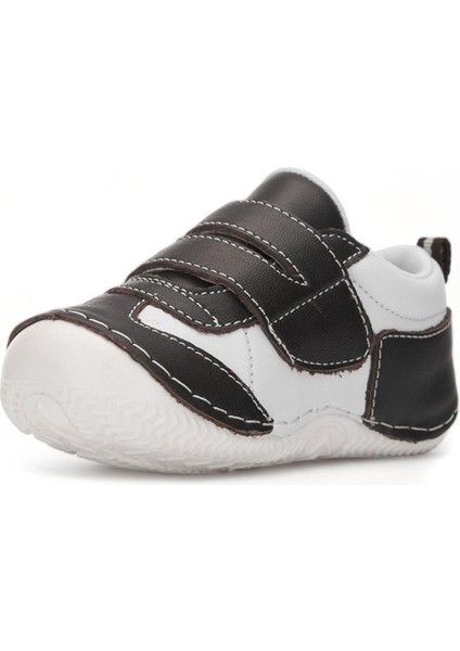 İlk Adım Beyaz Siyah 19-22 Hakiki Deri Ortopedi fırsatları