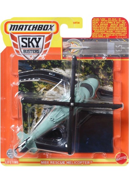 HHT34 Matchbox Skybusters Mbx Rescue Helıcopter  HVM50