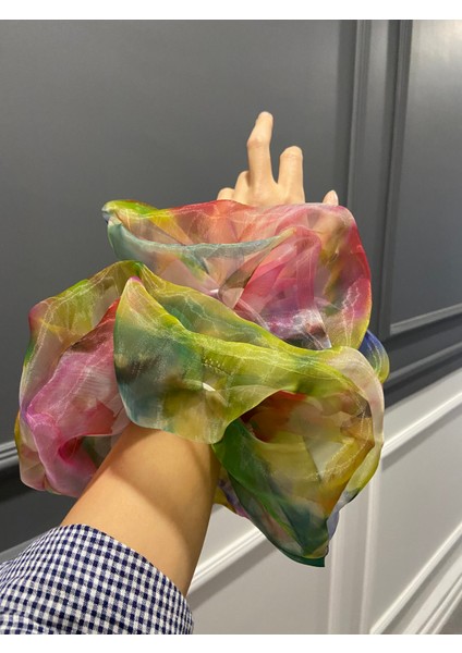 Organze Çok Renkli Devasa Lastik Toka modelleri