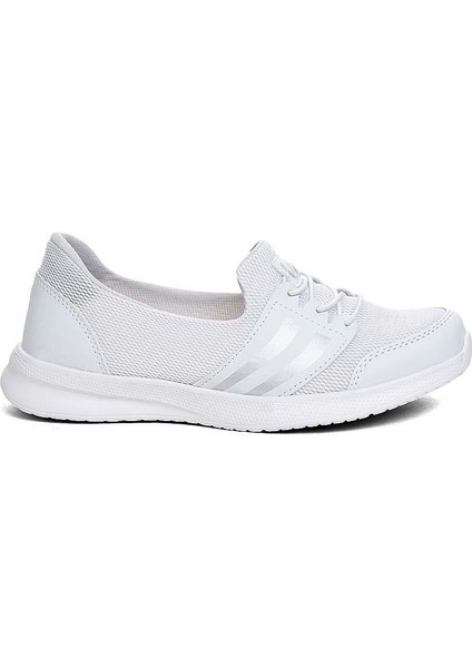 Black Sea  Bayan Beyaz Yürüyüş Babeti Extra Hafif ve Rahat Comfort Sneaker