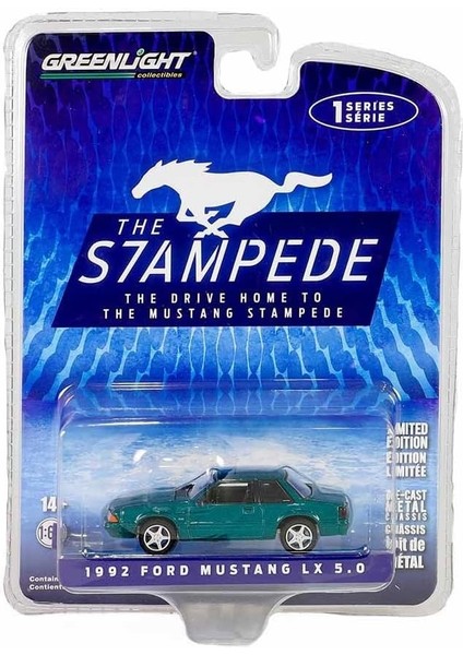 1992 Ford Mustang Lx 5.0 1/64 Model Araba