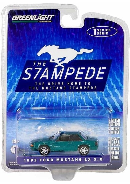 1992 Ford Mustang Lx 5.0 1/64 Model Araba