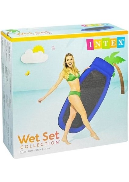 IDY58836 Intex Şişme Fileli Yatak 178X94 cm