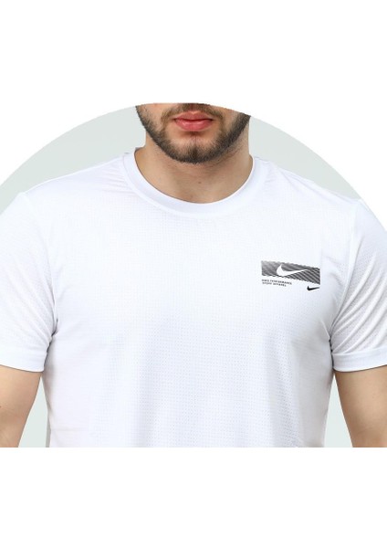 Nike EF-4226 Erkek Polyester Mesh Battal Beden T-Shirt