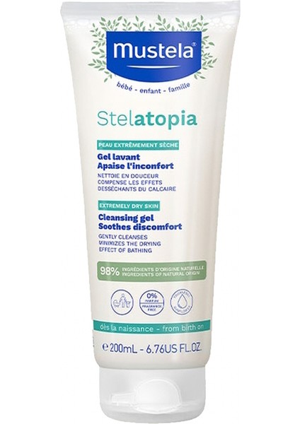 Stelatopia Lipit Yenileyici Krem 300 ml + Mustela Stelatopia Şampuan 200 ml