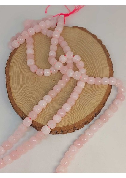 Pembe Kuvars Taşı Şekilli 9X10MM Dizi (49420) modelleri