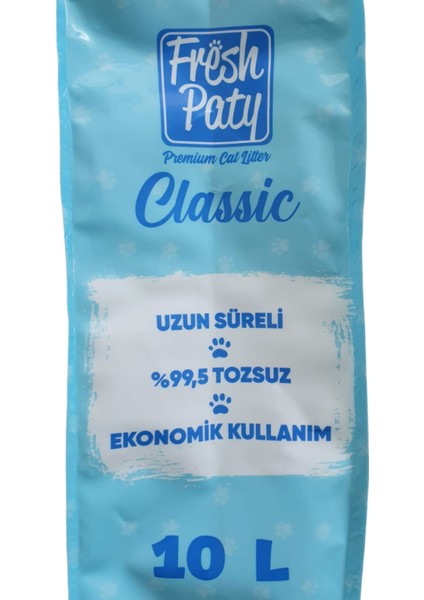 Fresh Paty Classic Aktif Karbonlu Kedi Kumu 2 x 10 Lt