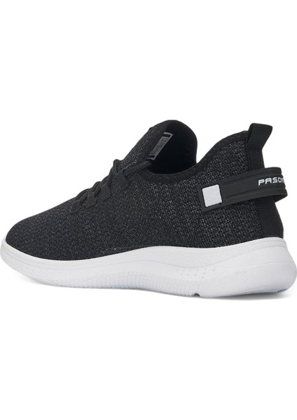 Siyah Beyaz 36-44 Extra Hafif Soft Kumaş Comfort Sneaker