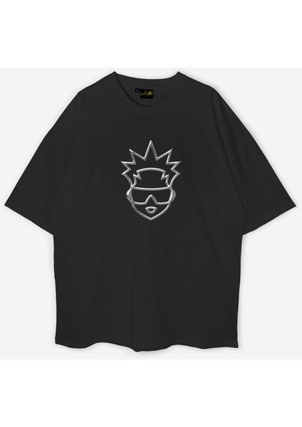 Sefo Baskılı Unisex Pamuklu Oversize Tshirt