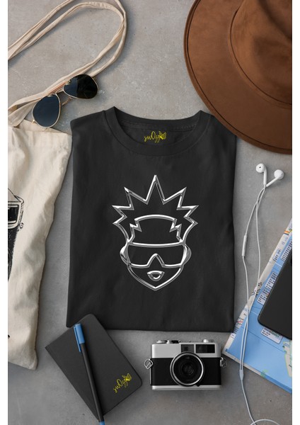 Sefo Baskılı Unisex Pamuklu Oversize Tshirt