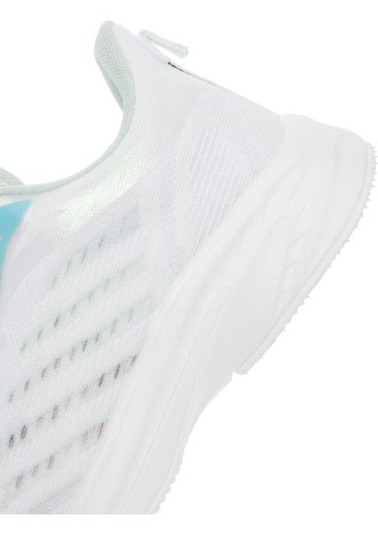 Zero Kadın Beyaz Bağcıklı Kalın Tabanlı Spor Sneaker 24SFD49606F