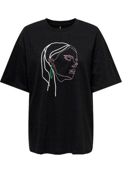 Onlola S/s Gırl Top Box Jrs Kadın T-Shirt