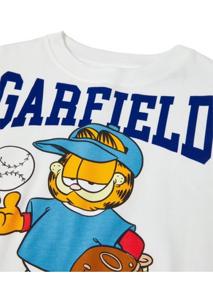 Sevimli Kedi Garfield Karakterli Erkek Çocuk Tişört fiyatları