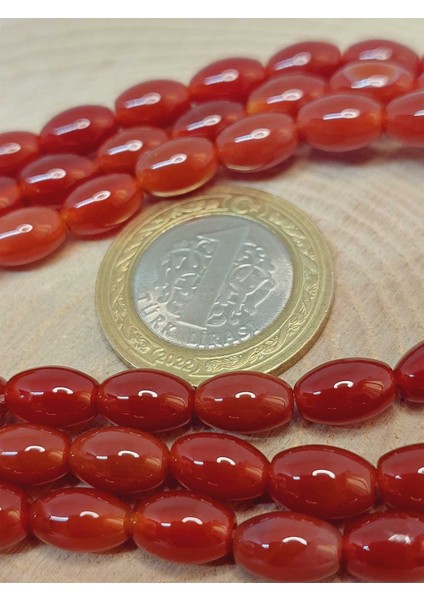 Akik Taşı Arpa Kesim 6X9MM Dizi (49422) fiyatları