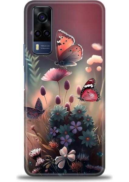 Vivo Y53S / Y51 Uyumlu Kılıf Hd Baskılı Kılıf (Kapak) 1/3 - 186