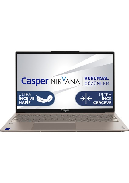 Casper Nirvana X700.1235-EF00R-K-F Intel Core i5-1235U 64GB RAM 1TB NVME SSD Gen4 Windows 11 Pro