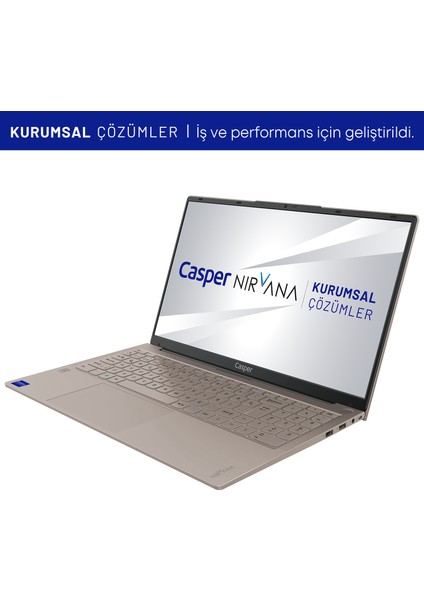 Casper Nirvana X700.1235-EF00R-K-F Intel Core i5-1235U 64GB RAM 1TB NVME SSD Gen4 Windows 11 Pro