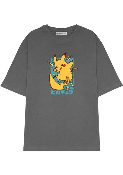 Oversize T-Shirt Pokemon Pikachu 1