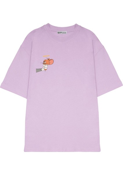 Oversize T-Shirt Tom & Jerry Kopyası