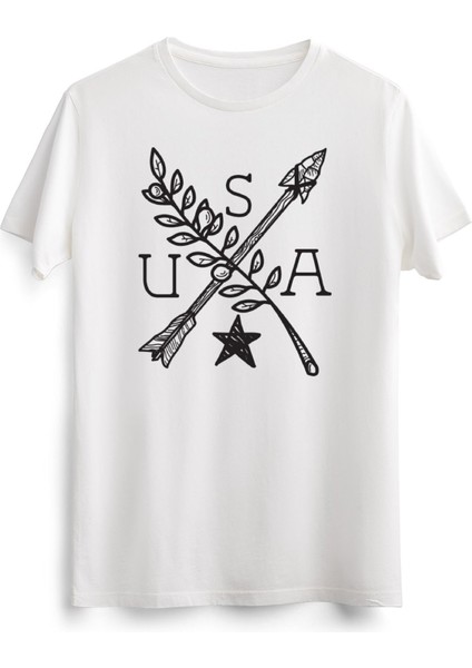 Erkek Beyaz Peace And Unity