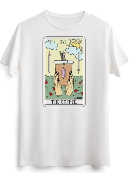 Erkek Beyaz Coffee Readıng