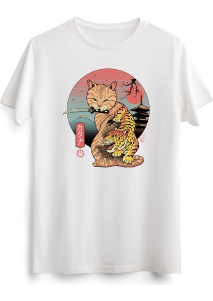 Erkek Beyaz Catana In Edo