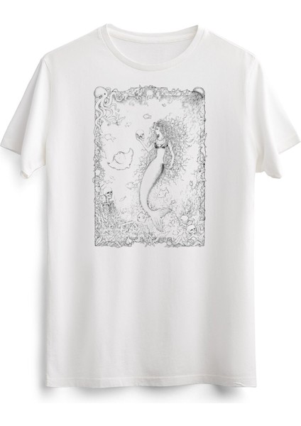 Erkek Beyaz Mermaid