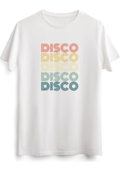 Erkek Beyaz Disco Themed, Funky Vintage 70S 80S For Dance Parties
