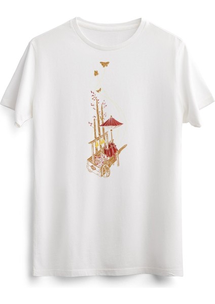 Erkek Beyaz Silk Moth Soliloquy