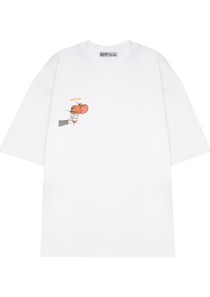 Oversize T-Shirt Tom & Jerry Kopyası