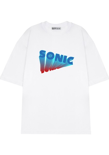 Oversize T-Shirt Sonic Design