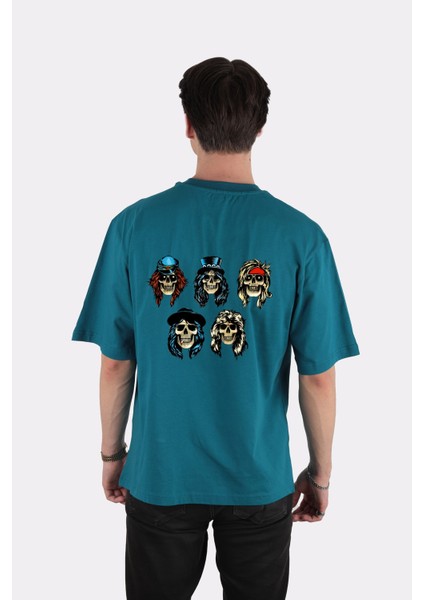 Guns N' Roses Oversize Erkek T-Shirt fiyatları