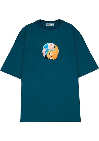 Oversize T-Shirt Adventure Time Cartoon