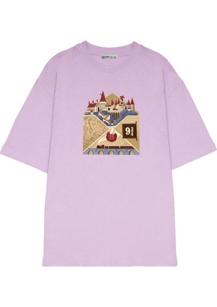 Oversize T-Shirt Hogwarts_legacy--