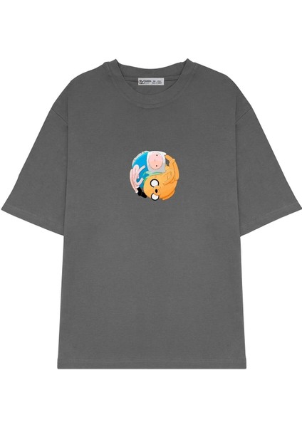 Oversize T-Shirt Adventure Time Cartoon