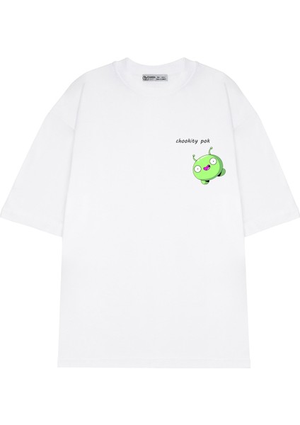 Oversize T-Shirt Mooncake_chookity Pok