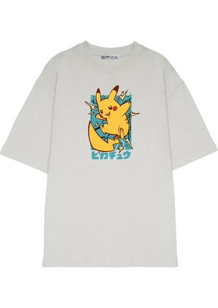 Oversize T-Shirt Pokemon Pikachu 1