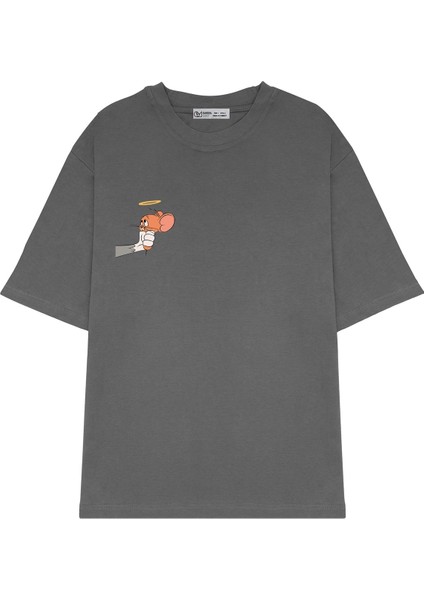 Oversize T-Shirt Tom & Jerry Kopyası