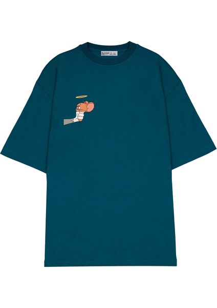 Oversize T-Shirt Tom & Jerry Kopyası