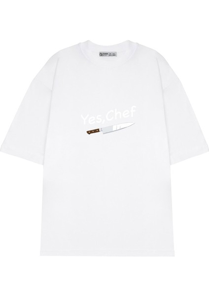 Oversize T-Shirt Yes Chef
