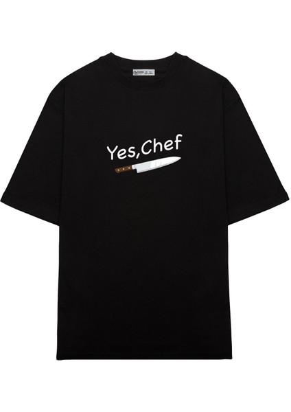 Oversize T-Shirt Yes Chef