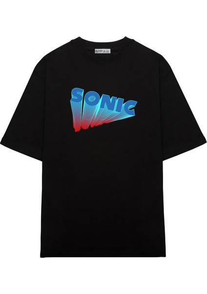 Oversize T-Shirt Sonic Design