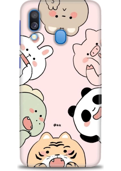 Samsung Galaxy A40 Uyumlu Kılıf Hd Baskılı Kılıf - 291