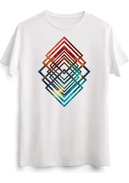 Erkek Beyaz Space Geometry