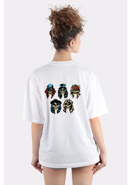 Guns N' Roses Oversize Kadın T-Shirt fiyatları