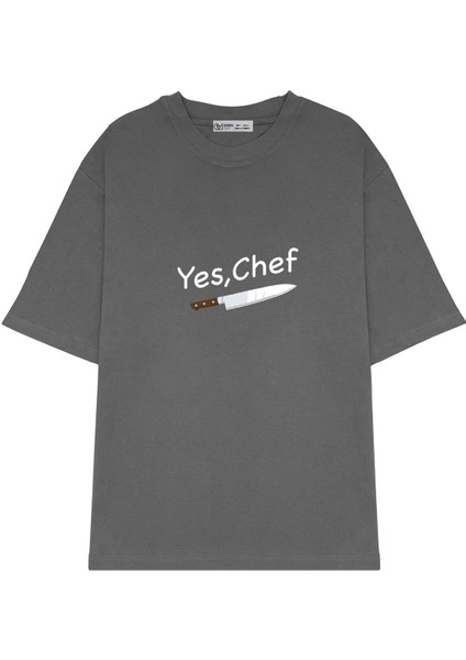 Oversize T-Shirt Yes Chef