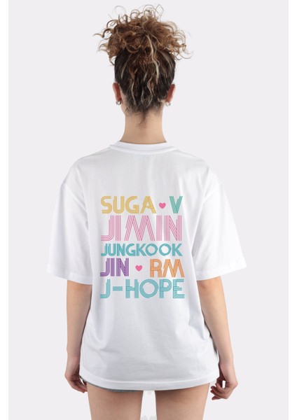 Bts Oversize Kadın T-Shirt Öa