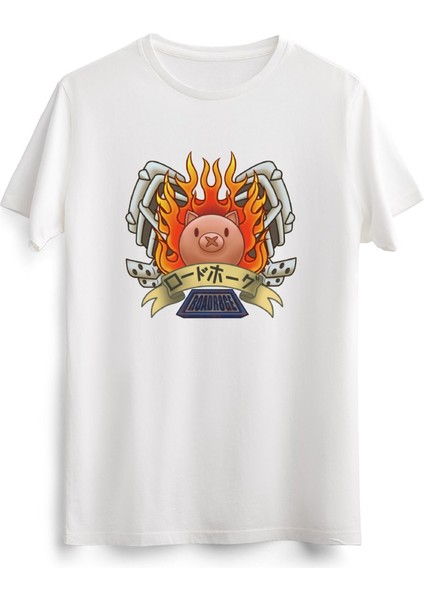 Erkek Beyaz Raging Piggu