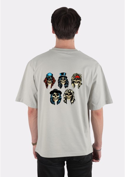 Guns N' Roses Oversize Erkek T-Shirt